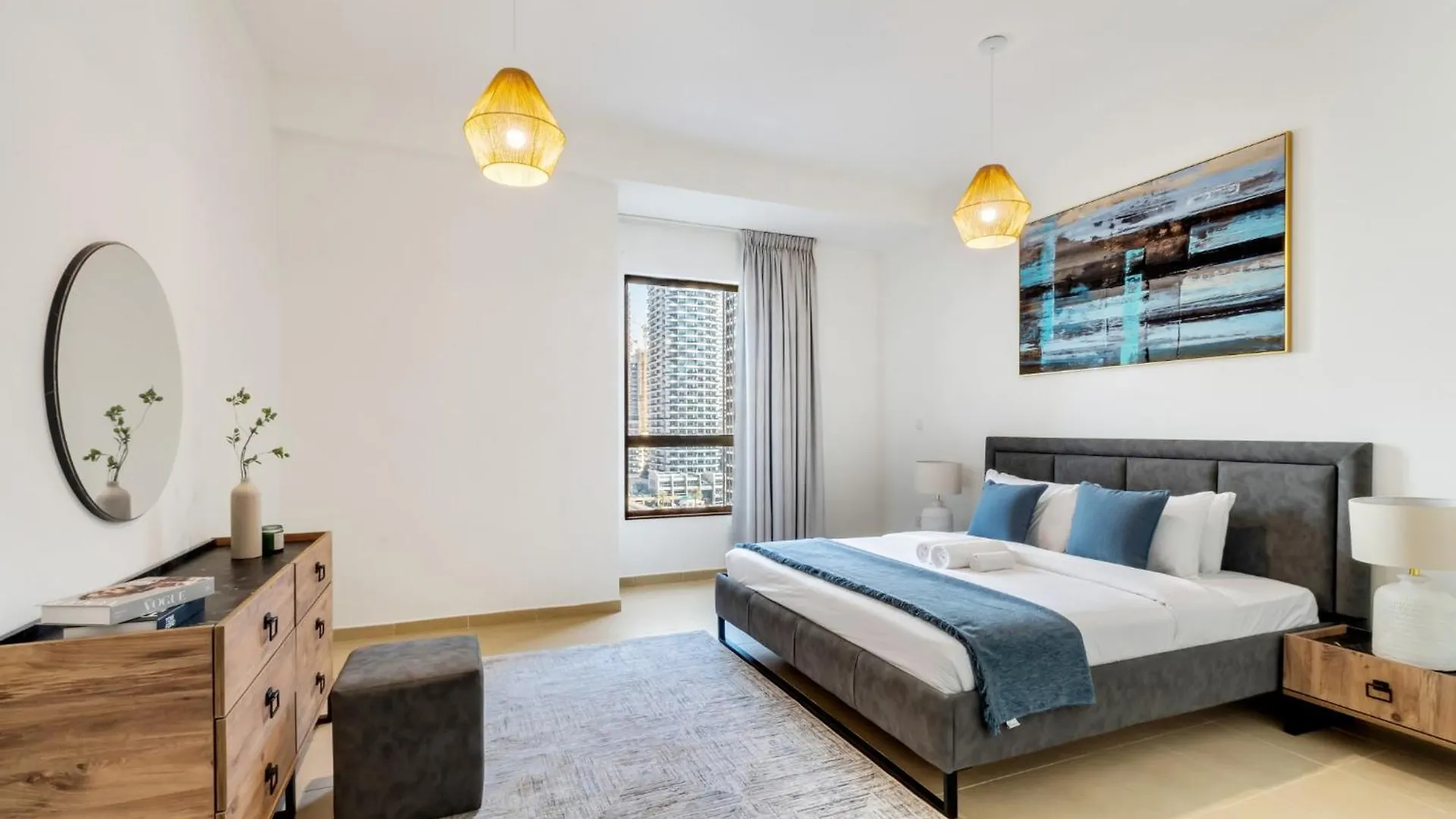 Enchanting Stay In Jbr Near The Beach 迪拜 公寓
